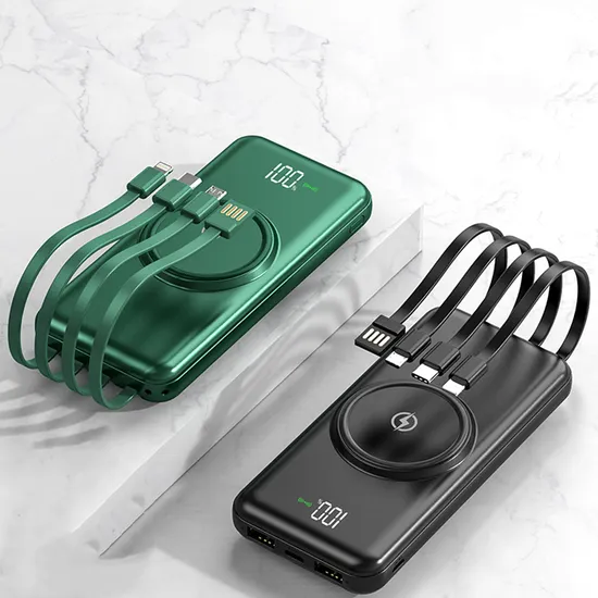 휴대용 충전기, 보조 배터리 10000mAh, 내장